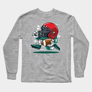 The Running Helmet Long Sleeve T-Shirt